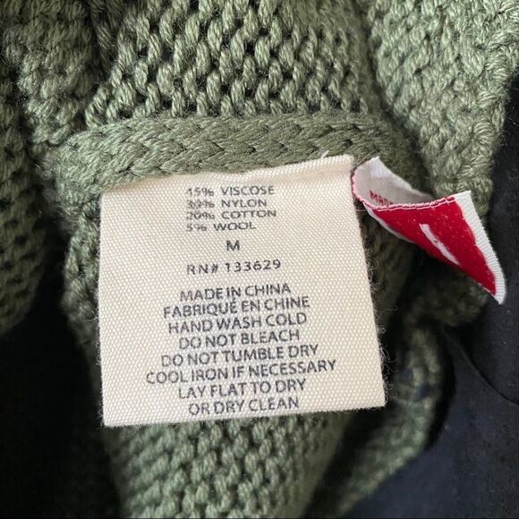 Anthro “Yoon” Knit/Faux Leather Tunic Sweater - Picture 8 of 9